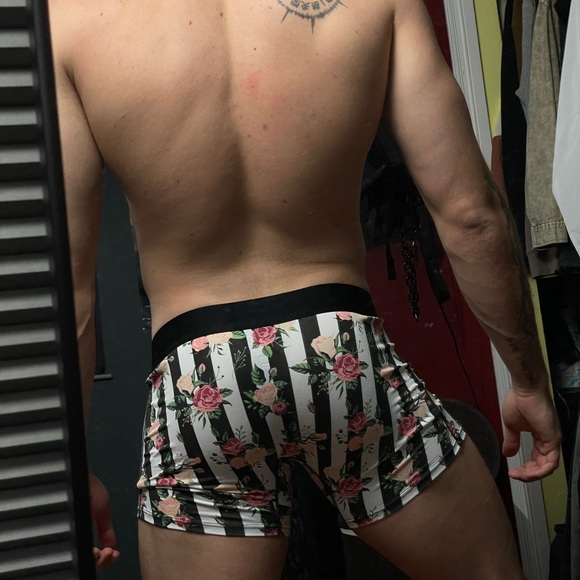striped floral boxer briefs - Picture 2 of 2